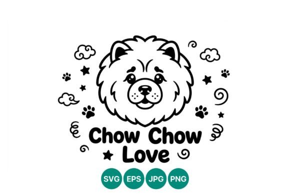 Chow Chow Dog Love Art