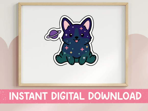 Dark Galaxy Corgi SVG Review