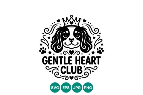 Gentle Heart Club Dog Crown