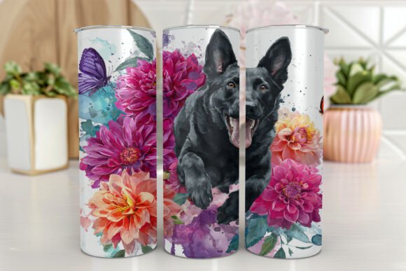 German Shepherd Tumbler Wrap Dog Breed